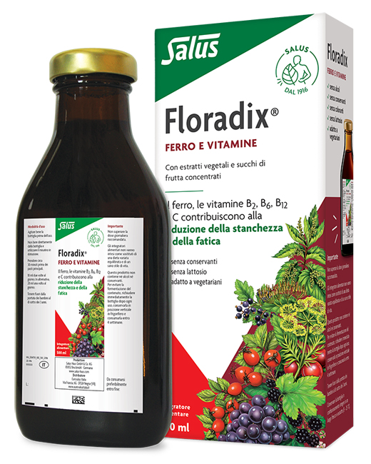 FLORADIX FERRO E VITAMINE 500 ML - fitfarma.it