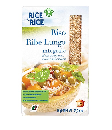 RICE&RICE RISO LUNGO RIBE INTEGRALE 1 KG - fitfarma.it
