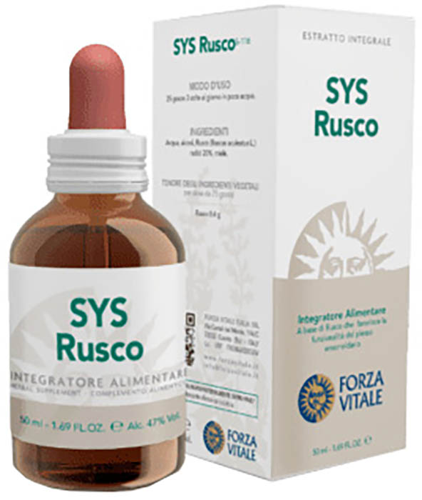 SYS RUSCO GOCCE 50 ML - fitfarma.it