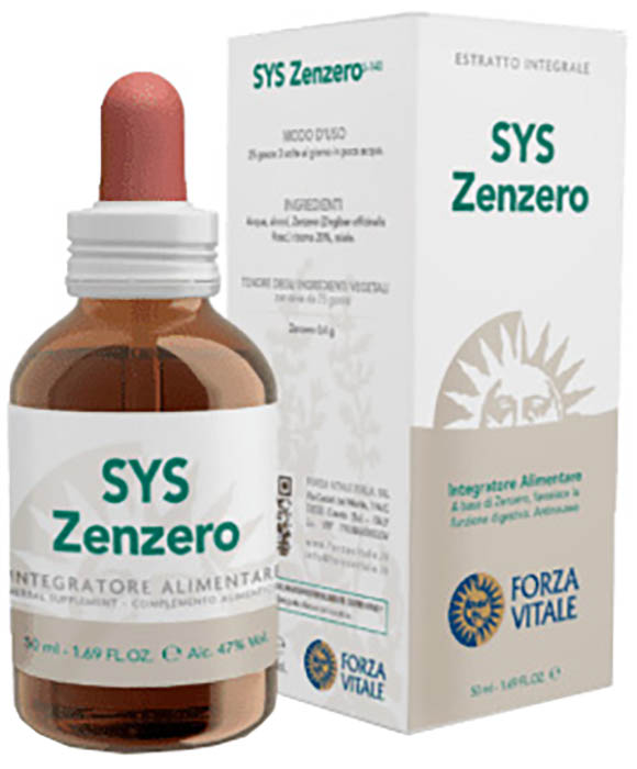 SYS ZENZERO GOCCE 50 ML - fitfarma.it