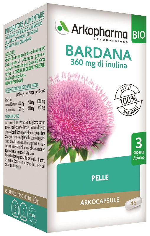 ARKO CAPSULE BARDANA BIO 45 CAPSULE - fitfarma.it