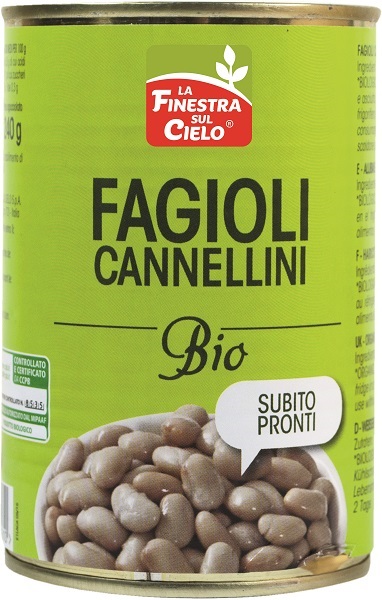 FAGIOLI CANNELLINI PRONTI BIO 400 G - fitfarma.it
