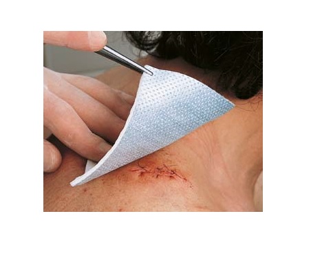 MEDICAZIONE METALLINE GARZA IN TNT ALLUMINIZZATO 8X10CM 10 PEZZI - fitfarma.it