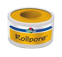 CEROTTO IN ROCCHETTO MASTER-AID ROLLPORE TESSUTO NON TESSUTO 5X5 - fitfarma.it