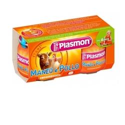 PLASMON OMOGENEIZZATO MANZO/POLLO 80 G X 2 PEZZI - fitfarma.it