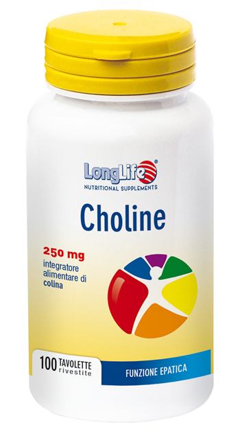 LONGLIFE CHOLINE 100 TAVOLETTE - fitfarma.it