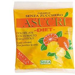 ASUCRI CARAMELLA ARANCIA LIMONE 40 G - fitfarma.it