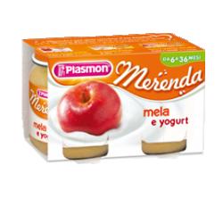 PLASMON OMOGENEIZZATO YOGURT MELA 120 G X 2 PEZZI - fitfarma.it