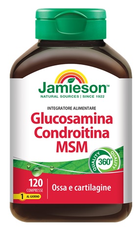 GLUCOSAMINA CONDROITINA MSM 120 COMPRESSE - fitfarma.it
