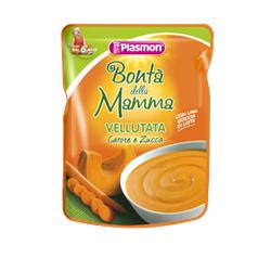 PLASMON POUCHES VELLUTATA DI CAROTE E ZUCCA 180 G - fitfarma.it