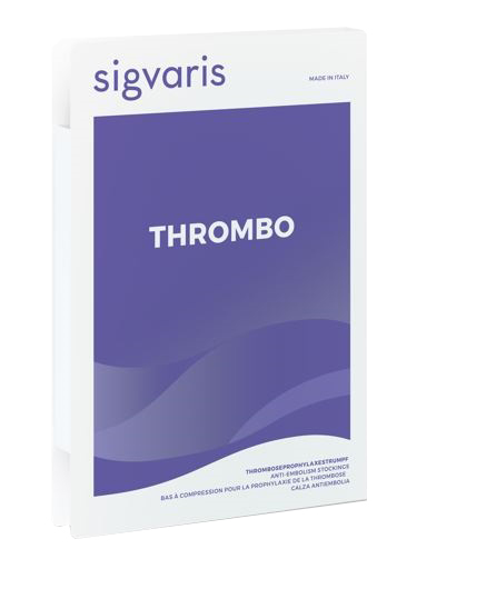 SIGVARIS THROMBO COSCIA LUNGA PUNTA APERTA BIANCO XS - fitfarma.it