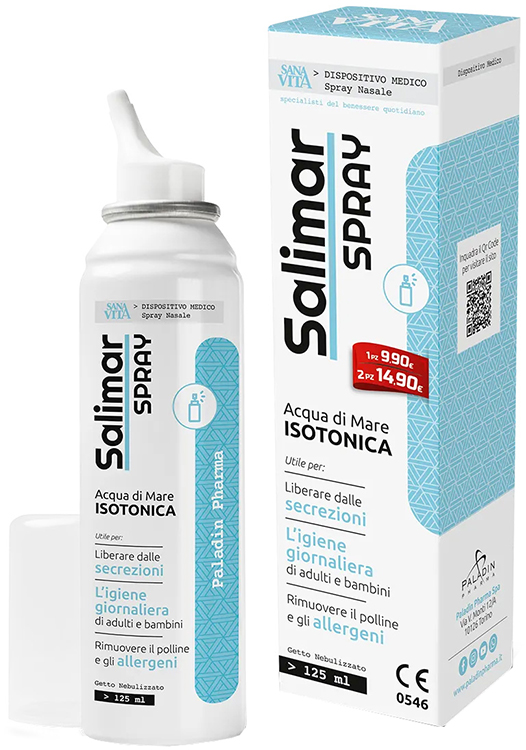 SANAVITA SALIMAR SPRAY NASALE NEW 125 ML - fitfarma.it