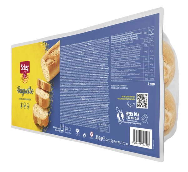 SCHAR BAGUETTES 2 X 185 G - fitfarma.it