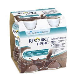RESOURCE HP/HC CIOCCOLATO 4 BOTTIGLIE 200 ML - fitfarma.it