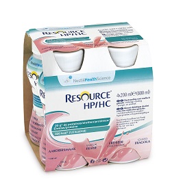 RESOURCE HP/HC FRAGOLA 4 BOTTIGLIE 200 ML - fitfarma.it