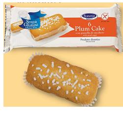 BONONIA PLUMCAKE CON GRANELLA DI ZUCCHERO SENZA GLUTINE 6 X 37 G - fitfarma.it
