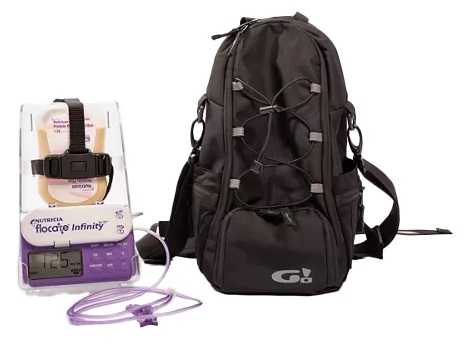 ZAINO PER ADULTI PER NUTRIPOMPA INFINITY CON STRUTTURA RIGIDA INTERNA - fitfarma.it