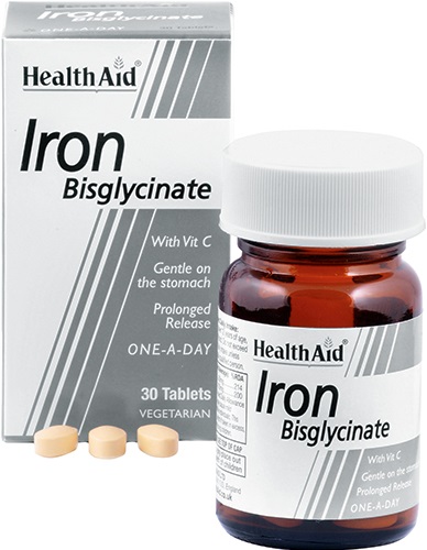 FERRO BISGLICINATO IRON BYSGLICINATE 30 COMPRESSE - fitfarma.it