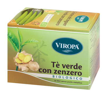 VIROPA TE' VERDE&ZENZERO BIO 15 FILTRI - fitfarma.it