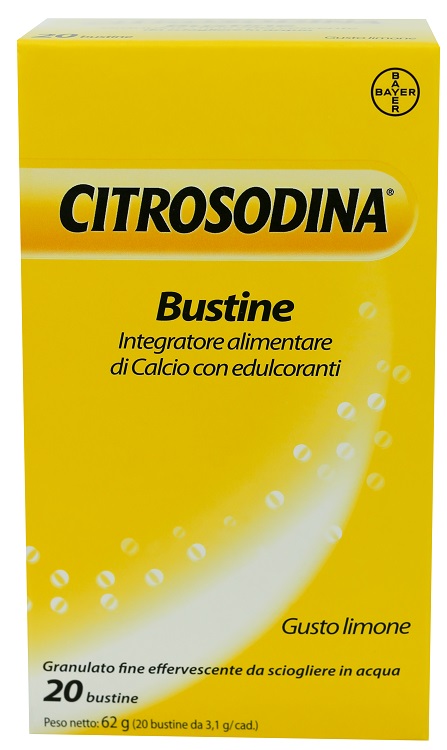 CITROSODINA 20 BUSTINE EFFERVESCENTE - fitfarma.it