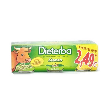 DIETERBA OMOGENEIZZATO MANZO 3 PEZZI 80 G - fitfarma.it