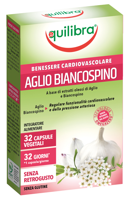AGLIO E BIANCOSPINO 32 CAPSULE - fitfarma.it