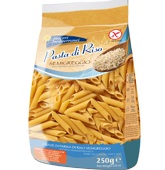 PIACERI MEDITERRANEI PASTA RISO PENNE RIGATE 250 G - fitfarma.it