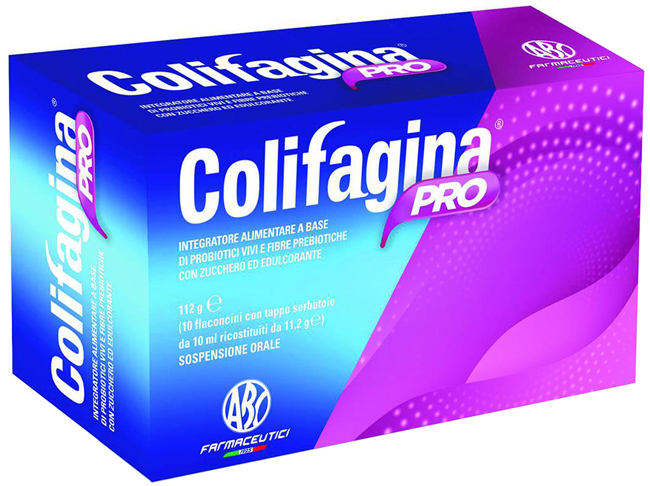 COLIFAGINA PRO 10 FLACONCINI TAPPO SERBATOIO - fitfarma.it