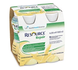 RESOURCE REPAIR VANIGLIA 4 BOTTIGLIE 200 ML - fitfarma.it