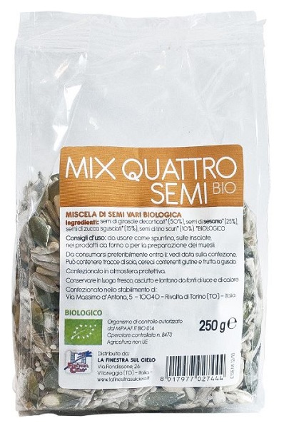 MIX 4 SEMI BIO 250 G - fitfarma.it