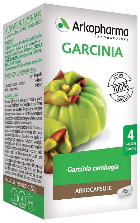 ARKO CAPSULE GARCINIA CAMB 45 CAPSULE - fitfarma.it