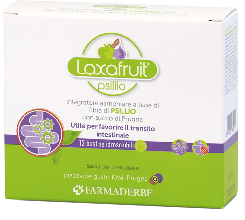LAXAFRUIT PSILLIO 12 BUSTINE - fitfarma.it