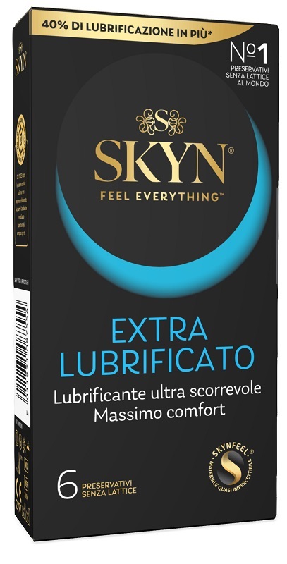 PROFILATTICO ANSELL AKUEL SKYN EXTRA LUBRIFICATO B 6 PEZZI - fitfarma.it
