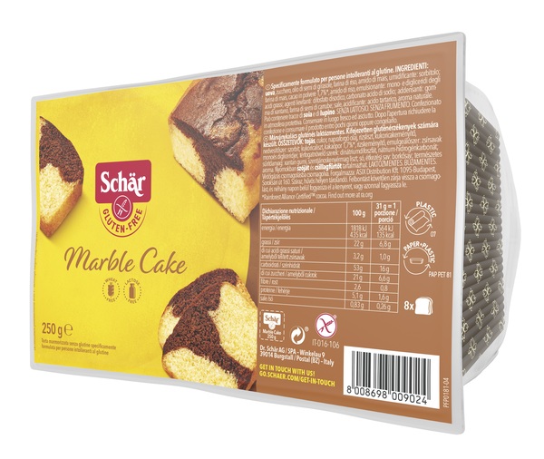 SCHAR MARBLE CAKE 250 G - fitfarma.it