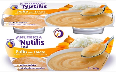 NUTILIS PASTI POLLO CON CAROTE 2 X 300 G - fitfarma.it