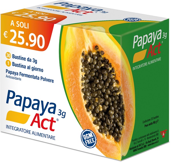 PAPAYA ACT 30 BUSTINE DA 3 G - fitfarma.it