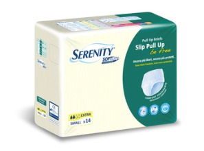 PANNOLONE A MUTANDINA SERENITY PULL UP BE FREE SD EXTRA SMALL 14 PEZZI - fitfarma.it