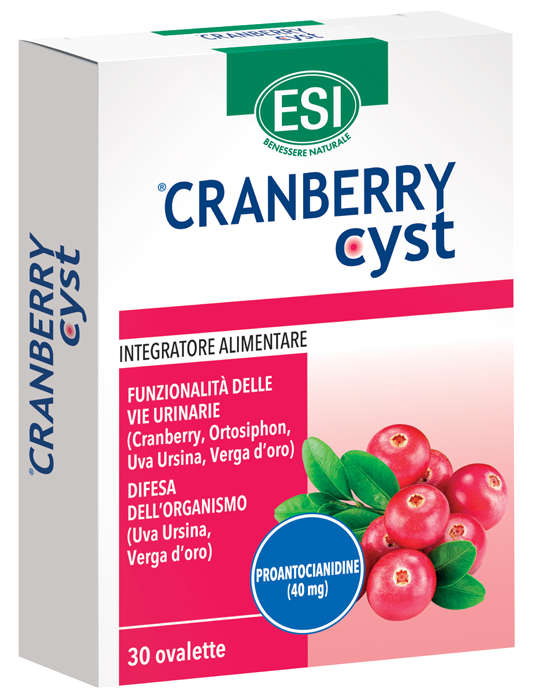ESI CRANBERRY CYST 30 OVALETTE - fitfarma.it