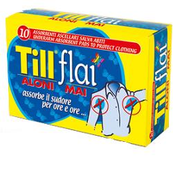 TILL FLAI ASSORBENTI ASCELLARI 10 PEZZI - fitfarma.it