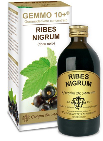 GEMMO 10+ RIBES NERO 200 ML LIQUIDO ANALCOLICO - fitfarma.it