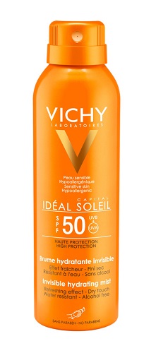 IDEAL SOLEIL SPRAY INVISIBLE SPF50 200 ML - fitfarma.it