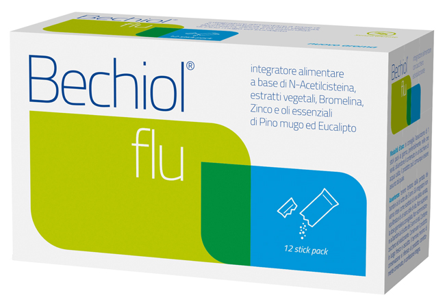 BECHIOL FLU 12 BUSTINE STICK PACK - fitfarma.it