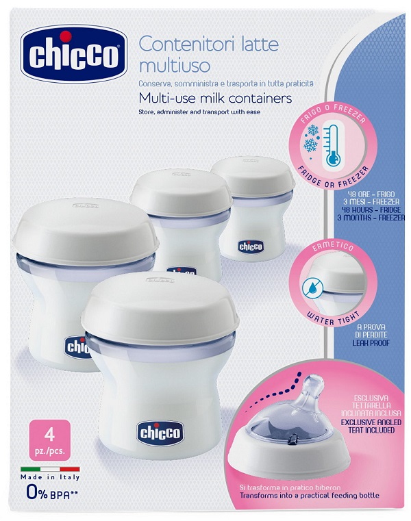 CHICCO CONTENITORE LATTE STEP UP NEW - fitfarma.it
