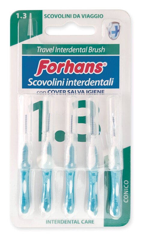 FORHANS TRAVEL INTERDENTAL BRUSH 1,3 - fitfarma.it