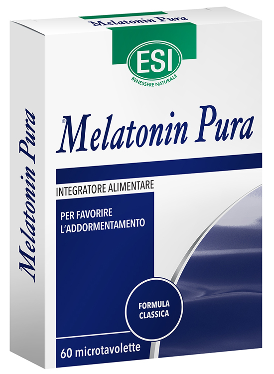 ESI MELATONIN PURA 60 MICROTAVOLETTE - fitfarma.it