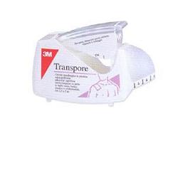 CEROTTO IN ROCCHETTO TRANSPORE CM 2,5 X 5 MT DISPENSER 1 PEZZO - fitfarma.it