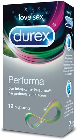 PROFILATTICO DUREX PERFORMA 12 PEZZI - fitfarma.it