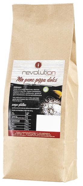 REVOLUTION MIX PANE PIZZA E IMPASTI LIEVITATI 1KG - fitfarma.it