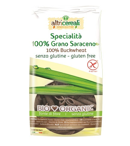 ALTRICEREALI PENNE DI GRANO SARACENO BIO 250 G - fitfarma.it