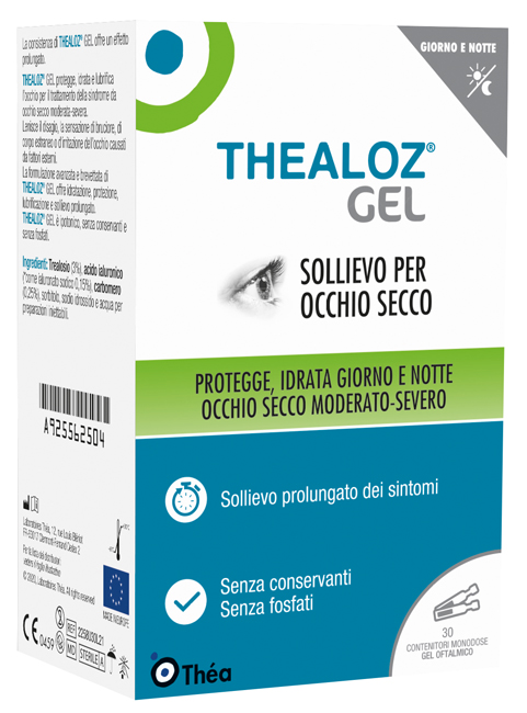 THEALOZ GEL OFTALMICO 30 FLACONCINI MONODOSE 0,4 G - fitfarma.it